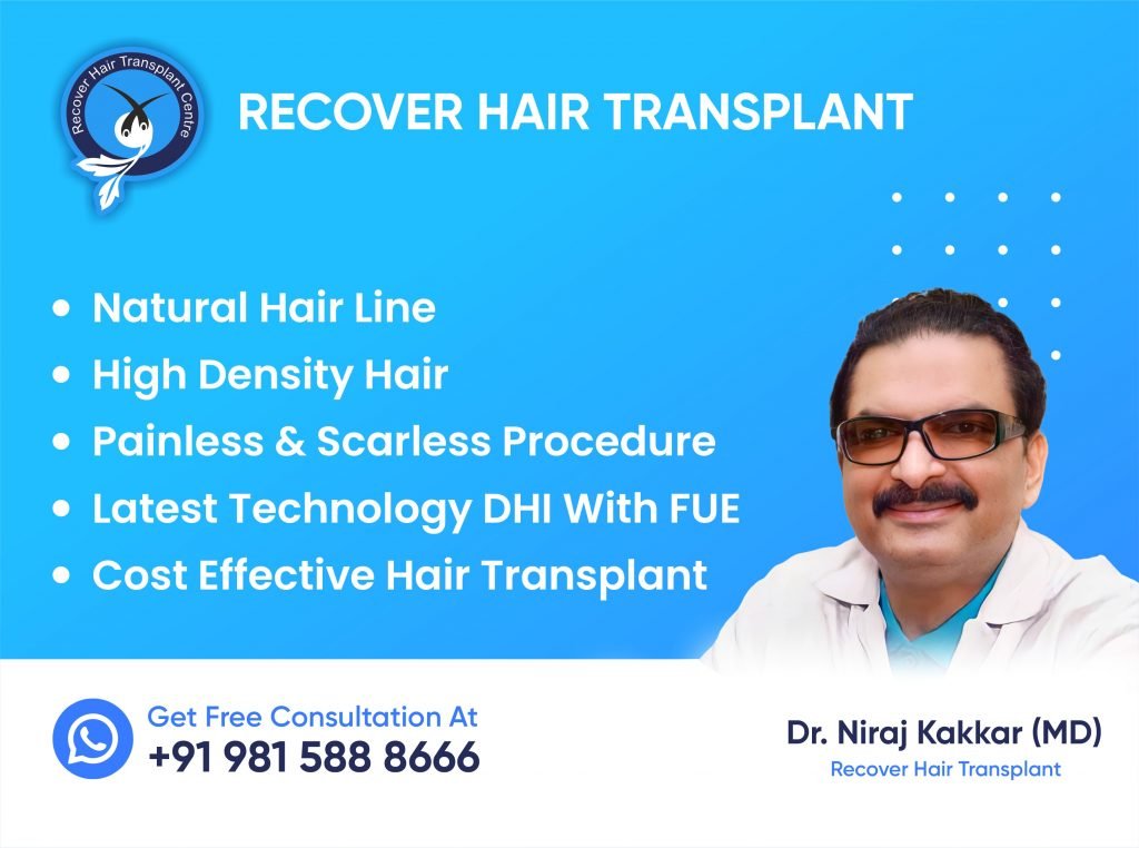 Searching for the best hair transplant in India? - Recover Hair Transplant